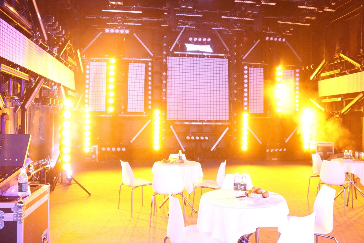 IP65 800W LED Audience Blinders Dj Light Bar Amber+Warm White+RGB Dj Concert Lights Stand for Dj