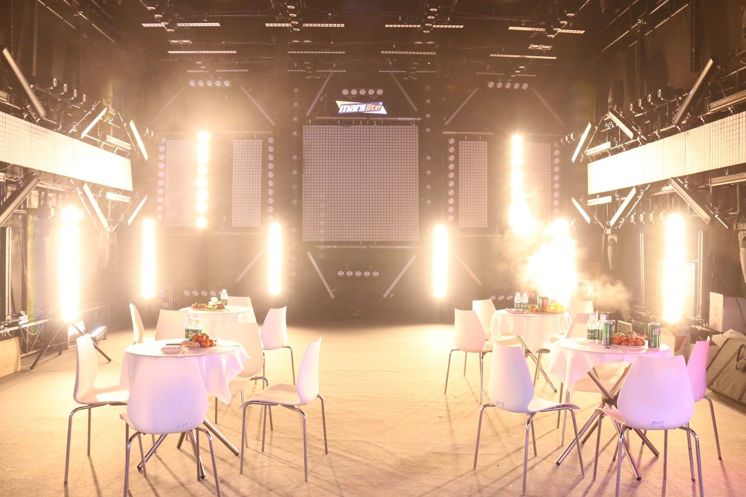IP65 800W LED Audience Blinders Dj Light Bar Amber+Warm White+RGB Dj Concert Lights Stand for Dj