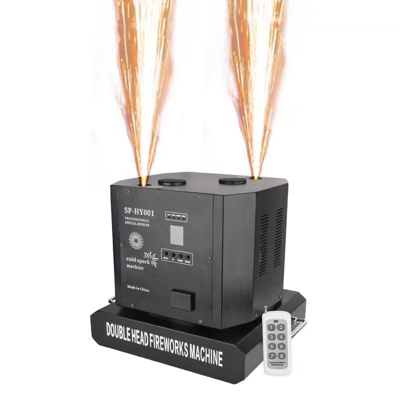 1300w Dual Spinning Sparkler Cold Sparker Stage Effect Machine