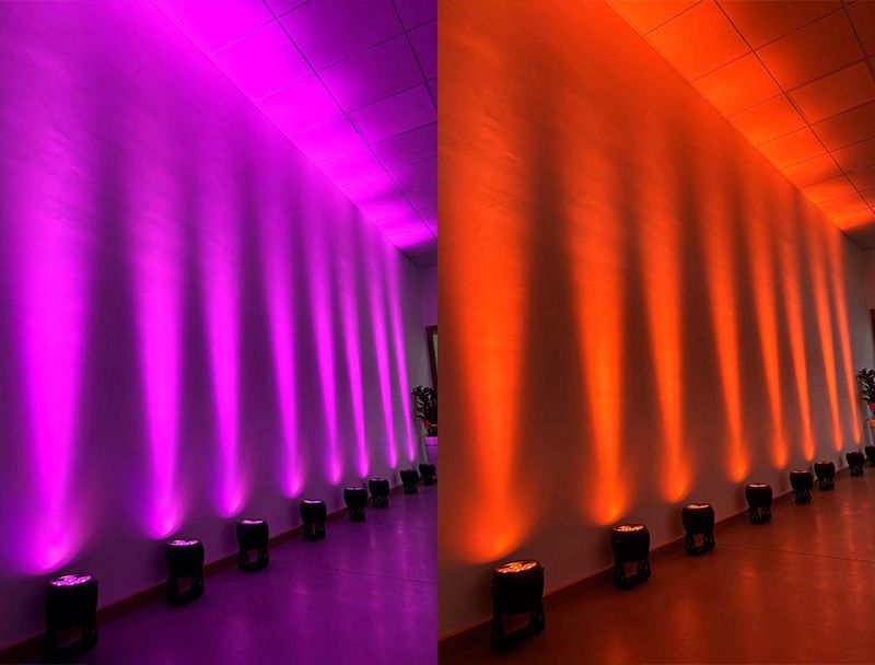 IP65 6*20W Uplights Battery Wireless Wedding Party Dj Par Light