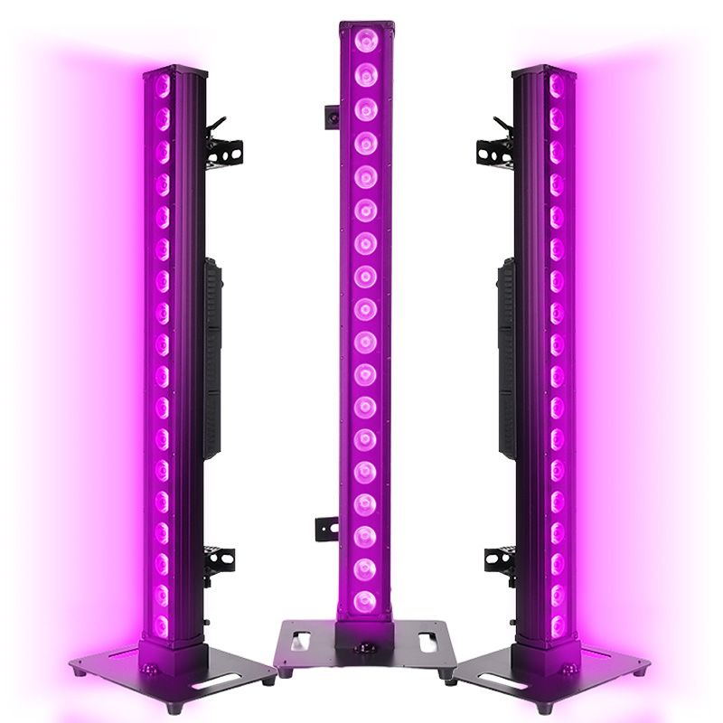 IP66 18x20W Led Wall Wash​​ Dj Light Bar Outdoors Waterproof Dj Concert Stage Lights Stand for Dj