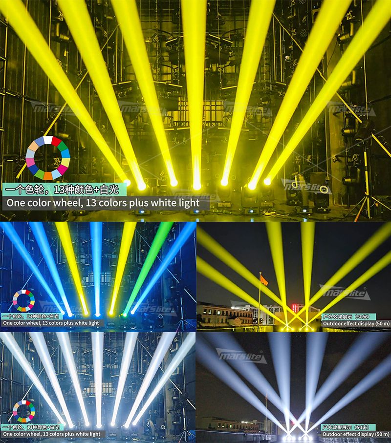 IP66 420w Highlight Outdoor moving head lights Waterproof Moving Head Sky Beam Lights