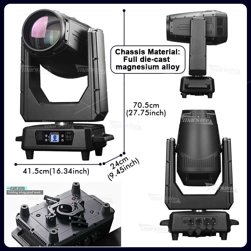 IP66 420w Highlight Outdoor moving head lights Waterproof Moving Head Sky Beam Lights