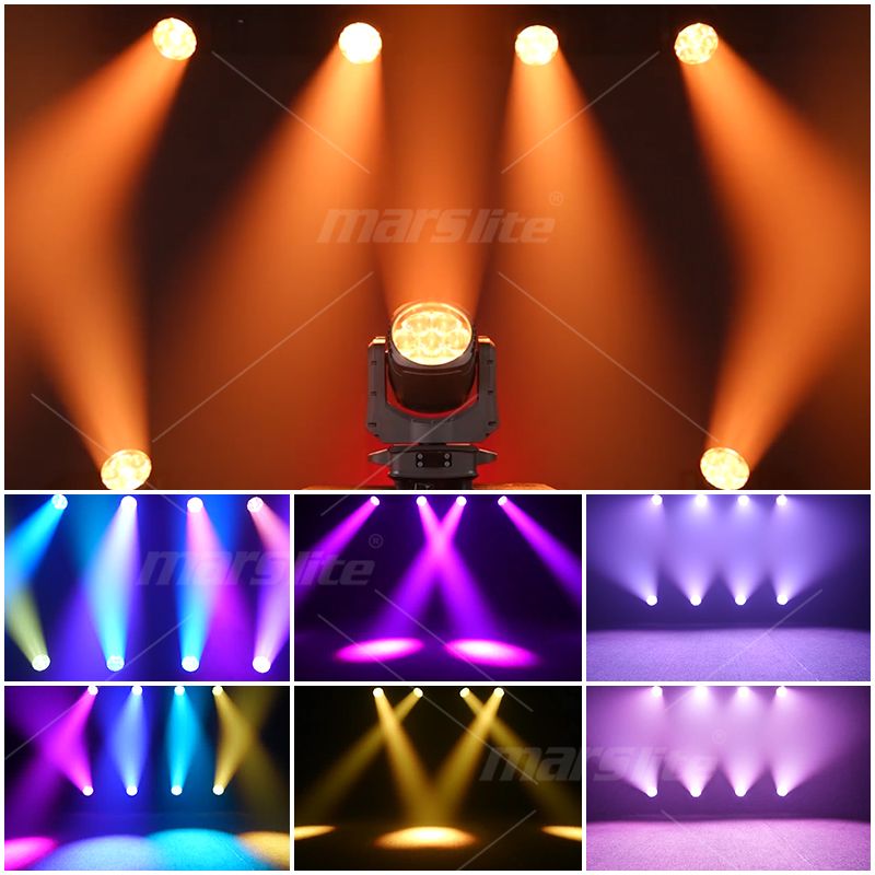 7*60w IP65 Waterproof Led Moving Head Stage Light Aura Effect Zoom Wash Moving Head Dj Light